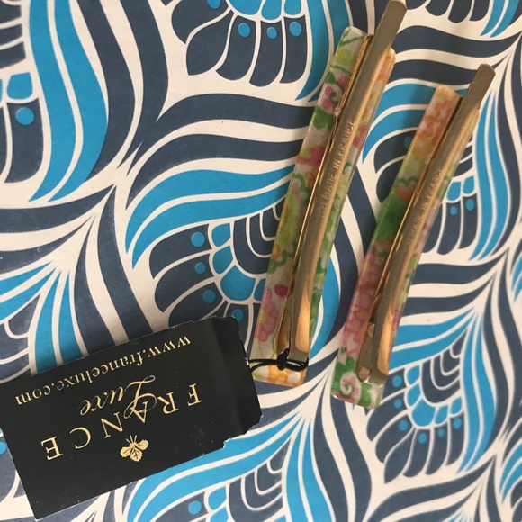 Adorable NEW floral 1990s style bobby pins <3 - Picture 2 of 2